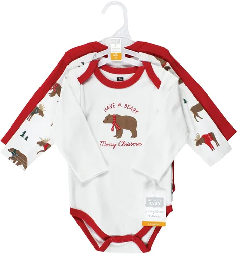 Miniatura 2 de Hudson Baby unisex-baby Cotton Long-sleeve Bodysuits