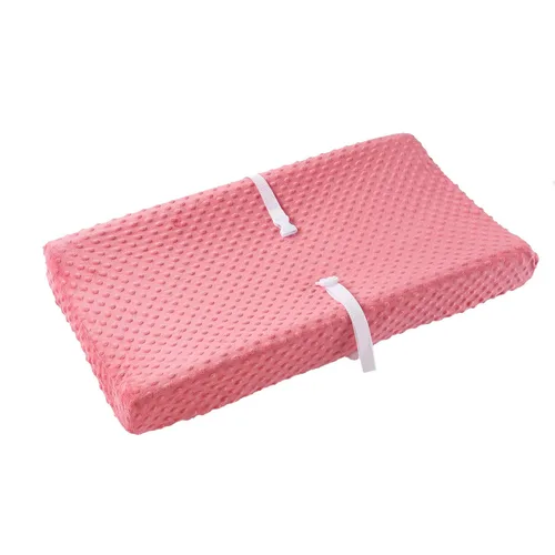 Miniatura 10 de Funda para cambiador de bebé, funda de felpa súper suave para cambiador de pañales para bebés niñas y niños, ultra cómoda, segura para bebés, se