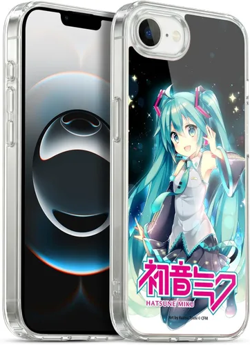 Miniatura 137 de Head Case Designs Licencia Oficial Hatsune Miku Gráficos Lindos Carcasa de Gel [Protección de Grado Militar] Compatible con Apple iPhone 7