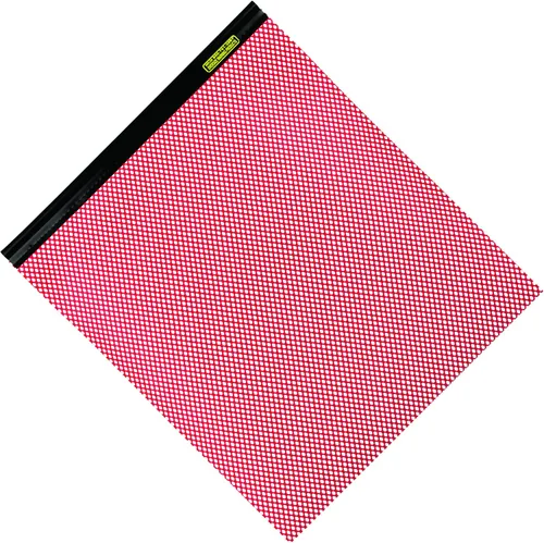 Miniatura 9 de Productos de advertencia de gran tamaño - Bandera de repuesto de montaje rápido naranja 18" x 18