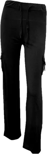 Miniatura 3 de Cargo Pants for Women Bootcut Yoga Pants Wide Leg Sweatpants Plus Size Workout Gym Trousers with Button Pockets