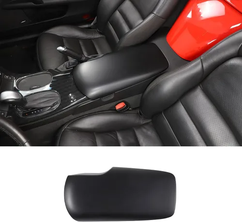Miniatura 9 de Cubierta de panel de caja de reposabrazos compatible con Chevy Corvette C6 2005-2013, caja de reposabrazos de control central, accesorios