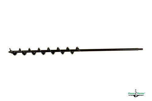 Miniatura 2 de Power Planter Taladro de bombilla y herramienta para plantas de cama, broca de taladro de jardín de 2 x 36 pulgadas con accionamiento hexagonal
