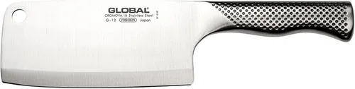 Global Cuchillo para carne de 6 1/4 pulgadas, acero inoxidable japonés ligero, borde afilado, fabricado en Japón, G-12