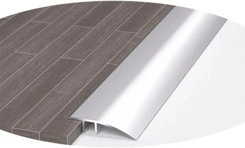Miniatura 6 de HCZION 1 tira de umbral para puerta, tira de transición de aluminio, tira de transición de piso, rampa de umbral de alfombra, reductor de umbrales