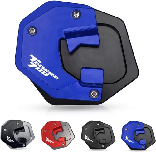 Miniatura 7 de Soporte lateral de motocicleta compatible con Tenere 700 XTZ 700 T7 2019-2023 Negro XTZ690 Tenere 2019-2021 Tenere 700 Rally 2020-2023 Tenere 700