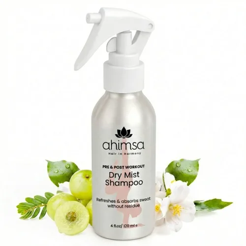 Miniatura 10 de Ahimsa Gentle Daily Shampoo sin parabenos sulfatos, champú orgánico para cabello seco dañado, rizado y tratado con color, aminoácidos de manzana