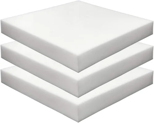 Miniatura 10 de Foamma 1 paquete de espuma de tapicería de alta densidad de 2 x 18 x 18 pulgadas, cojín cuadrado de espuma para sillas de comedor, reemplazo
