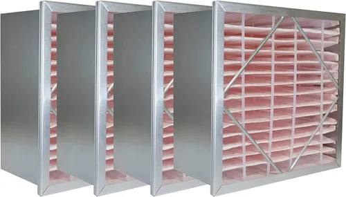Filterbuy Filtro de aire 20x20x6 MERV 11 Cabecera (paquete de 4), filtros de celda rígida de repuesto HVAC (tamaño real: 17.75 x 17.75 x 5.75