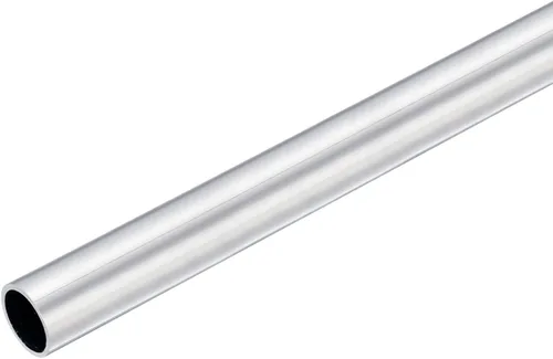 Miniatura 29 de uxcell Tubo redondo de aluminio 6063, tubo de 27 mm de diámetro exterior y 23 mm de diámetro interior de 400 mm de longitud para proyectos