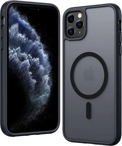 Miniatura 594 de FNTCASE Funda para iPhone 13 Pro-Max: Fundas magnéticas transparentes compatibles con Magsafe Slim anti amarillamiento protección contra caídas