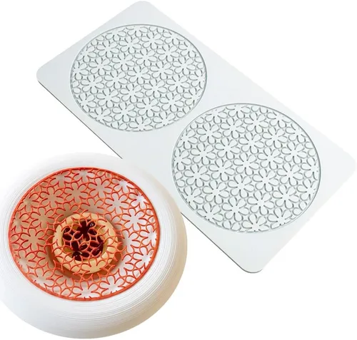 Molde de silicona de hojas huecas para caramelo de chocolate 3D, molde de caramelo de hojas huecas para alimentos, decoración de comidas, molde de