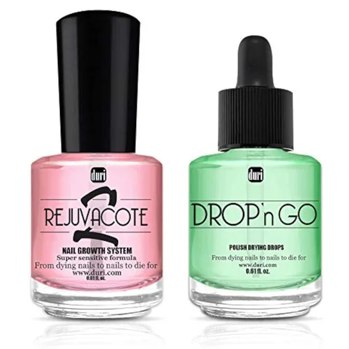 Miniatura 10 de duri Drop'n Go Gotas de uñas de secado rápido, gotas de secado rápido para esmalte de uñas de larga duración, 0.45 onzas líquidas (paquete de 1)