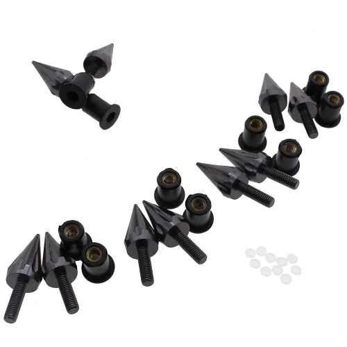 Miniatura 5 de PROCNC Tornillos de Bolos de Espiga para Motocicleta con Parabrisas Compatibles con Honda CBR 600rr 1000rr para Suzuki GSXR 600 750 1000 para Yamaha