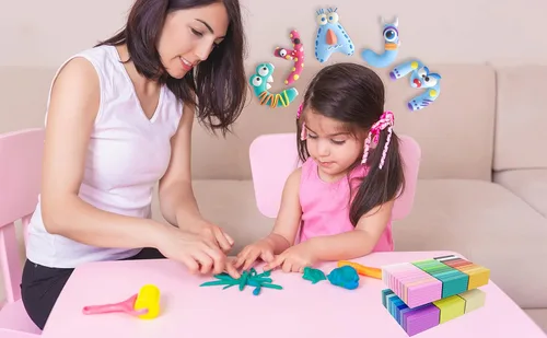 Miniatura 7 de Arcilla Polimérica de 72 Colores, Arcilla de Modelar para Conjuntos Infantiles - Incluye Herramientas de Escultura y Accesorios con Estuche de 72