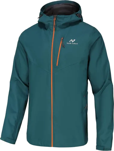Miniatura 8 de Chaqueta impermeable ligera con capucha para hombre, transpirable, para senderismo de montaña al aire libre
