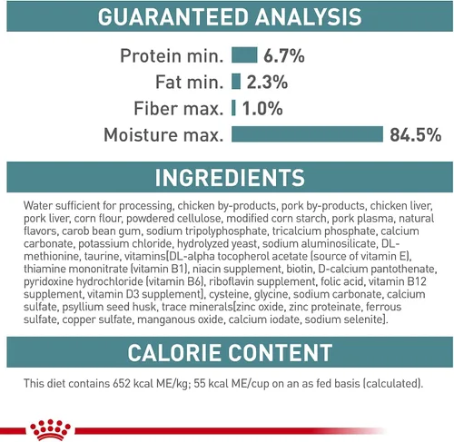 Miniatura 6 de Royal Canin Feline Care Nutrition Hairball Care - Alimento para gatos en salsa, 3 onzas (paquete de 6)