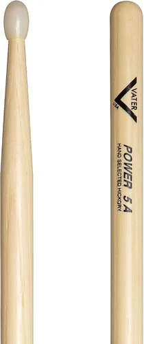 Miniatura 4 de Vater Power 5A Baquetas de Batería de Hickory con Punta de Madera, Par