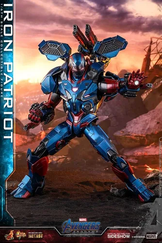 Miniatura 3 de Obra maestra de la película DIECAST Avengers: End Game, figura a escala 1/6, Iron Patriot