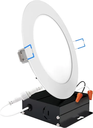 Miniatura 9 de Sunco Paquete de 24 unidades de luz LED empotrable de 6 pulgadas, luces empotrables sin carcasa para techo, con borde, 850 LM, 14 W, CCT 3000K