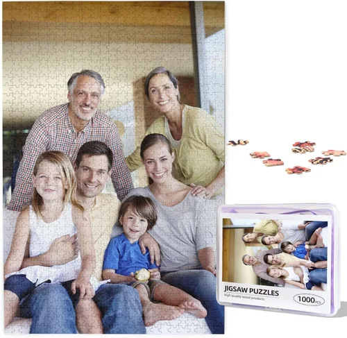 Miniatura 7 de Rompecabezas personalizados a partir de fotos, rompecabezas personalizado de 300/500/1000 piezas, rompecabezas de madera personalizados para adultos