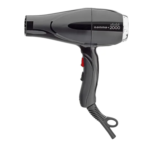 Miniatura 4 de Gamma+ Absolute Power and Absolute 2000 - Secador de pelo profesional de turmalina iónico unisex con 2 boquillas concentradoras
