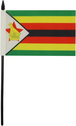 Miniatura 55 de AZ FLAG Sierra Leone Bandera de mesa 5'' x 8'' - Bandera de escritorio de Sierra Leona 21 x 14 cm - Bastón y base de plástico negro