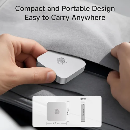 Miniatura 7 de fanxiang SSD portátil magnético de 1 TB, SSD externo con USB 3.2 Gen 1 tipo C y anillo magnético, almacenamiento compacto para iPhone 16/15
