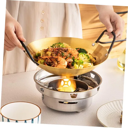 Miniatura 2 de Housoutil Sartén gruesa de acero inoxidable para utensilios de cocina