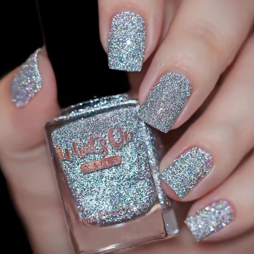 Miniatura 12 de Whats Up Nails - Plumingo Party Flash - Esmalte de uñas reflectante granate con dúocromo iridiscente brillante púrpura brillante barniz de esmalte