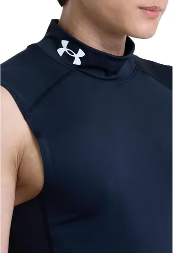 Miniatura 3 de Under Armour HeatGear Armour Compresión Mock Sin Mangas para Hombre