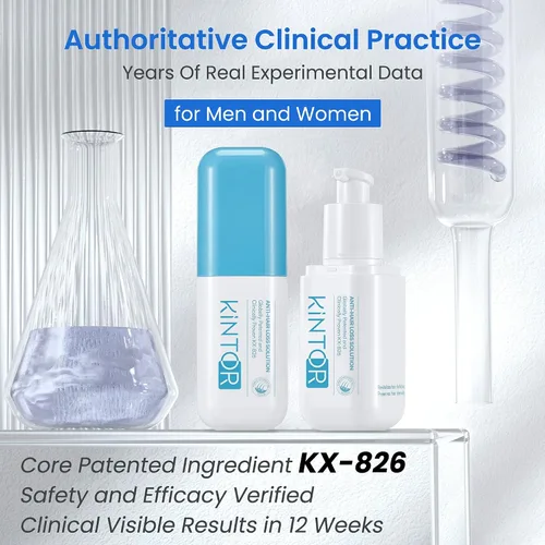 Miniatura 4 de 0.5% KX-826 Spray para el crecimiento del cabello DHT bloqueador de engrosamiento del cabello Tratamientos de regeneración, control de aceite
