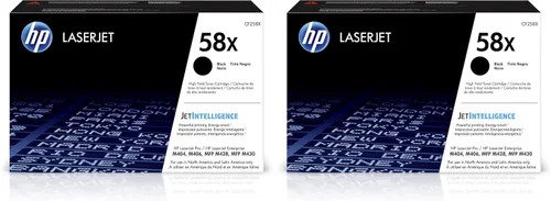 HP Impresoras de cartuchos de tóner negro 58X | Funciona con LaserJet Enterprise M406dn, MFP M430f; LaserJet Pro Serie M404, MFP Serie M428 | CF258X