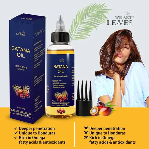 Miniatura 8 de Aceite de batana puro para el crecimiento del cabello, Dr. Sebi, aceite orgánico 100% natural para el crecimiento del cabello para hombres
