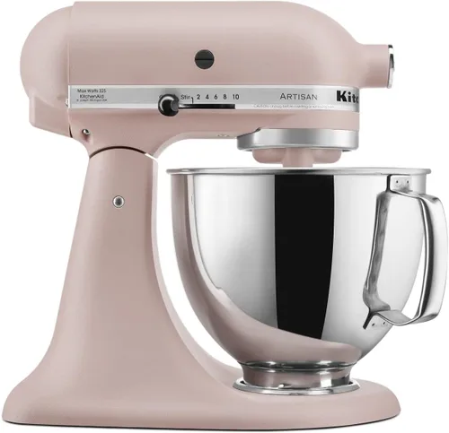 Miniatura 23 de KitchenAid Artisan Series KSM150PS, mezclador de pie con cabezal inclinable de 5 cuartos de galón con escudo de vertido KSM150PS, pistacho