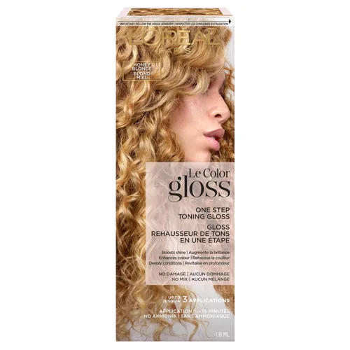 Miniatura 8 de L'Oreal Paris Le Color One Step Toning Hair Gloss, Castaño Frío, 4 onzas Fresco Morena