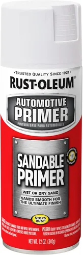 Miniatura 10 de Rust-Oleum 249418 Spray de imprimación lijable automotriz, 12 onzas, negro