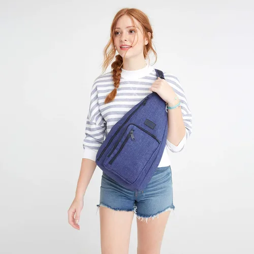 Miniatura 6 de Vera Bradley Mochila reciclada Lighten Up Reactive Sling para mujer