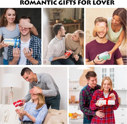 Miniatura 7 de Regalos románticos de aniversario para mujeres y hombres, pulseras a juego regalos para parejas, novio, novia, mi amor, prometido, recién casado