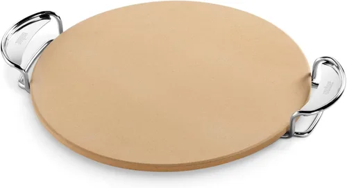 Weber Sistema de Barbacoa Gourmet Piedra para Pizza con Soporte Portátil, 16.7" de Largo