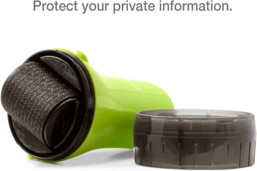 Miniatura 2 de Guard Your ID Wide Advanced Roller 2.0 - Sello de seguridad para prevención de robo de identidad, color verde