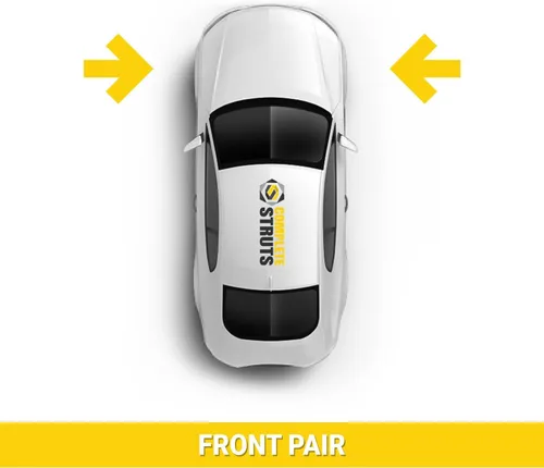 Miniatura 3 de COMPLETESTRUTS - Conjunto de puntales de repuesto para Honda Civic Sedan 2012