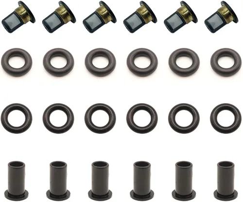 Kit de junta tórica de reparación de sellos de inyectores de combustible de 6 piezas para 16600-ED000 FBY1160 para Nissan Versa 1.6L 2009-2011