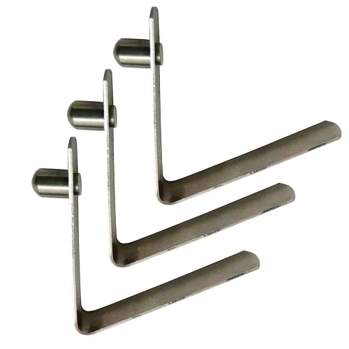 Miniatura 5 de UP100 50 clips de botón sólidos de acero inoxidable de 4 a 0.354 in, resorte a presión para entornos húmedos con requisitos elásticos, toldo