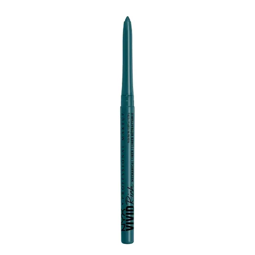 Miniatura 13 de NYX Maquillaje Profesional Lápiz de ojos mecánico, Mecánico rico vívido, Delineador retráctil cremoso - Deslumbrante ámbar, Delineador dorado
