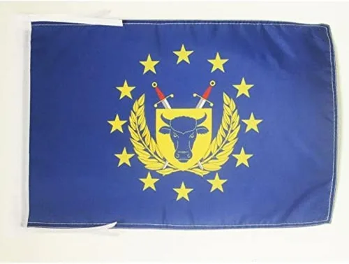 Miniatura 96 de Bandera de México AZ FLAG, 45.7 x 30.5 cm, con cordones - Pequeñas banderas mexicanas de 30 x 45 cm - Bandera de 45.7 x 30.5 cm