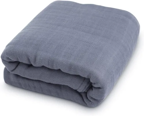 Miniatura 19 de Natemia Manta de muselina para bebé, ultra suave, transpirable, para niñas y niños, esenciales para recién nacidos, funda multiusos para cochecito