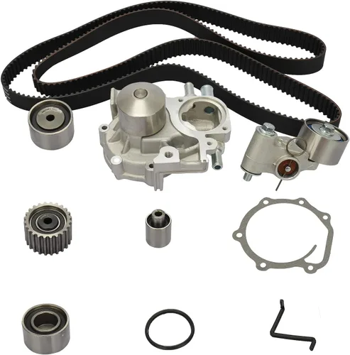 Kit de correa de distribución del motor con bomba de agua compatible con Subaru 2002-2005 Impreza Forester Legacy 2004-2006 Baja 2005 2006 Saab 9-2X