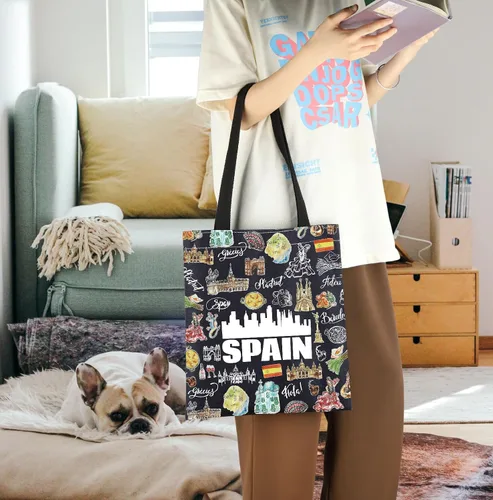 Miniatura 10 de Ensianth e España Travel Tote Europeo Vacaciones España amante Carrier