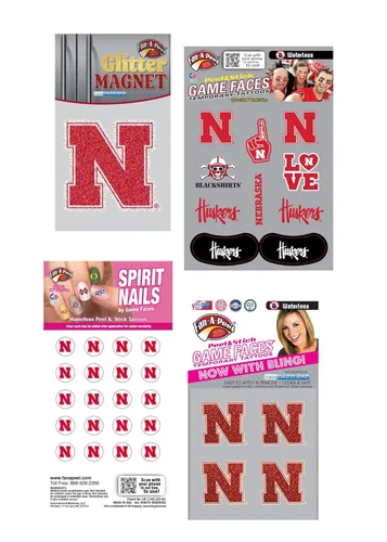 Miniatura 192 de Fan-A-Peel Tatuajes temporales sin agua del estado de Florida, hipoalergénicos, para despegar y pegar, tatuajes temporales impermeables, con Florida